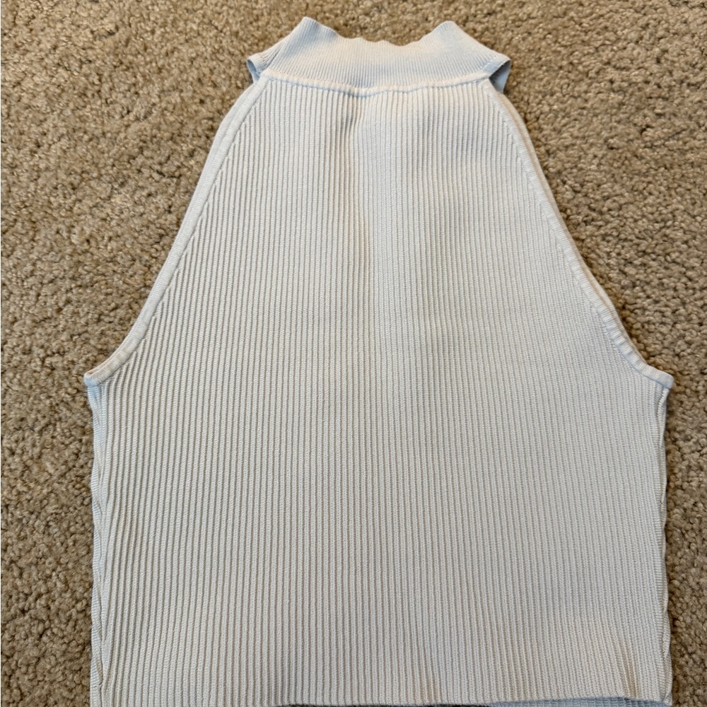 Babaton Ribbed Mock Neck Tank - Picture 2 of 6
